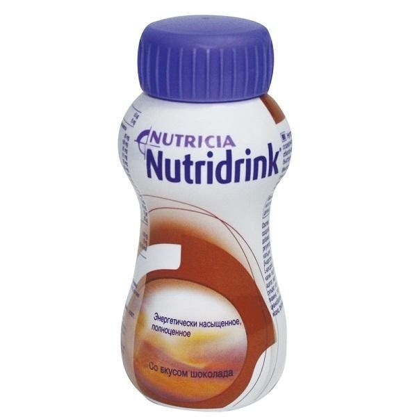 Нутридринк смесь для энтерального питания шоколад 200 мл N1  в .