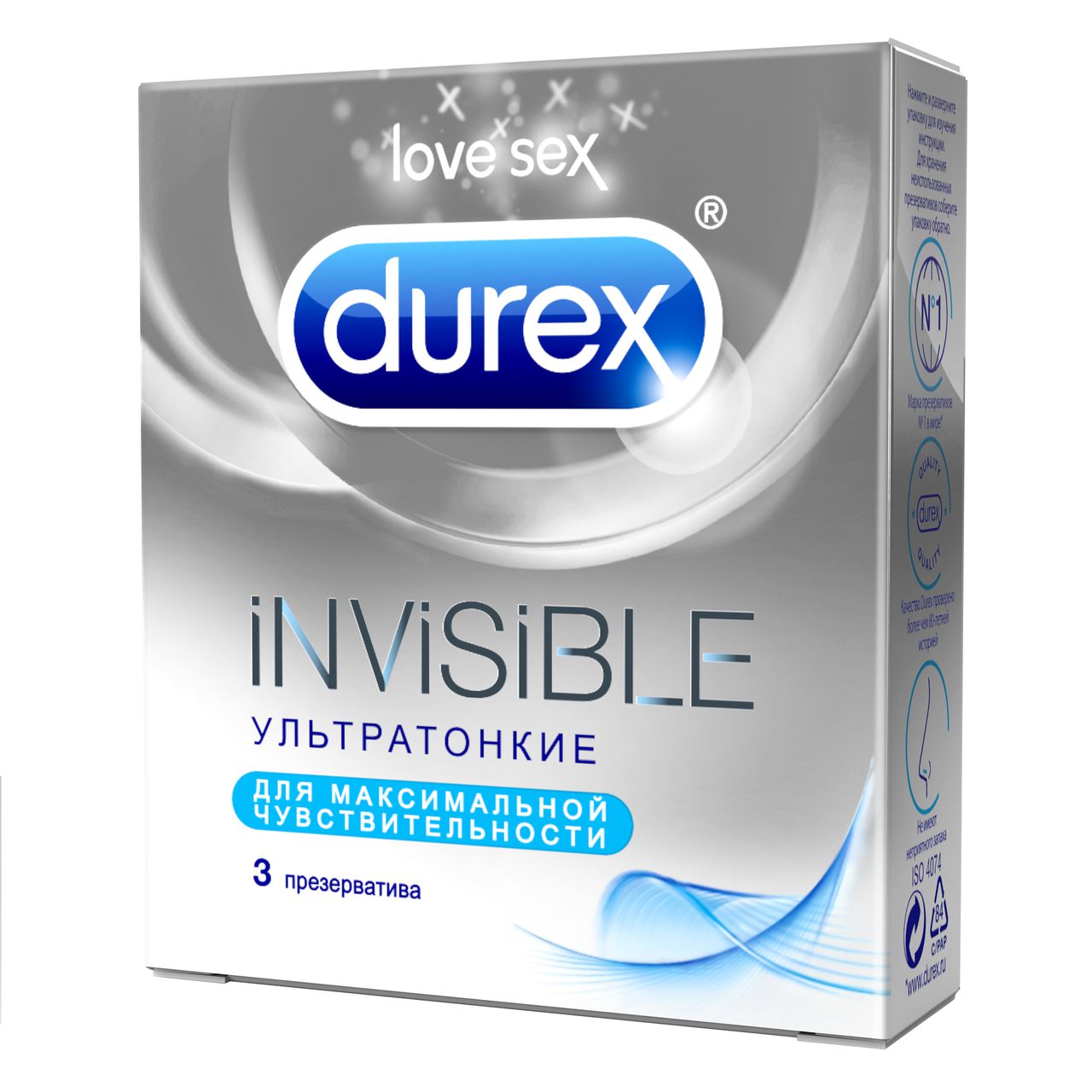 Дюрекс презервативы Инвизибл ультратонкие №12 Дудл