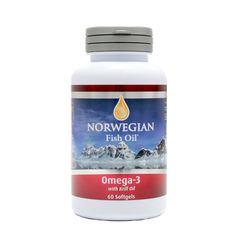 Norwegian Fish Oil  Омега-3 Масло Криля (NFO) 60 капсул, фото 