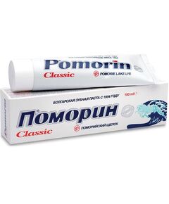 Зубная паста  Поморин классик без фтора 100 мл, фото 