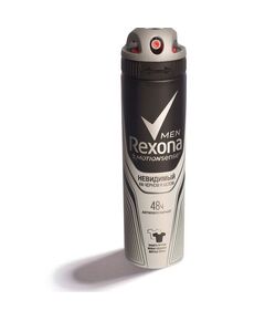 Рексона для мужчин дезодорант спрей невидимый на черном и белом 150 мл, фото 