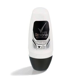Рексона для мужчин дезодорант ролик  невидимый на черном и белом 50 мл, фото 