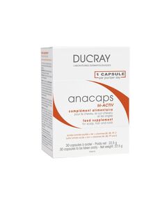 DUCRAY Anacaps tri-activ Биологически активная добавка к пище для волос и кожи головы, № 30, фото 