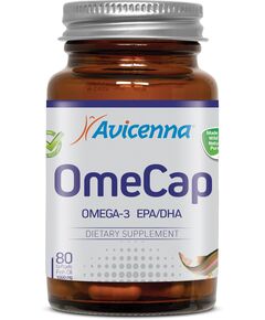 Авиценна OmeCap (Омега-3) 80 капсул, фото 