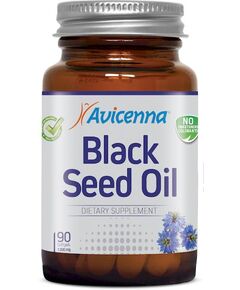 Avicenna Black Seed Oil (Масло Черного Тмина ) 90 капсул, фото 