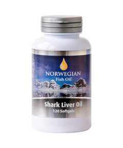 Norwegian Fish Oil Омега-3 жир печени акулы (NFO) 120 капсул, фото 