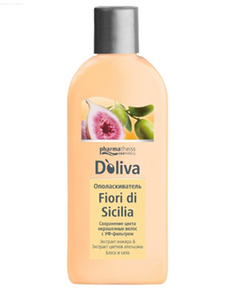 Долива ополаскиватель fiori di sicilia д/окрашенных волос 200мл (инжир-апельсин), фото 