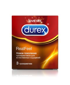 Презервативы Дюрекс real feel N3, фото 