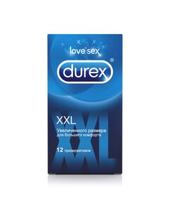 Презервативы Дюрекс комфорт XXL N12 увеличенный размер, фото 
