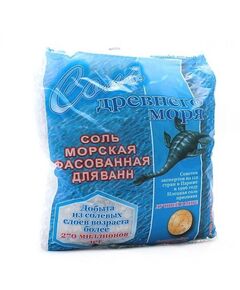 Соль морская Древнего моря 1кг (пакет), фото 