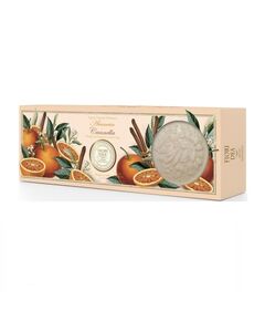Фьери дея мыло парфюмированное апельсин-корица 125гх3 (картон), фото 