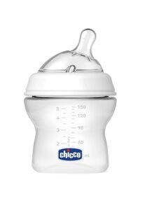 Чикко/chicco бутылочка 150 мл натурал feeling соска силикон с наклоном и флексорами 0+мес (310205203), фото 