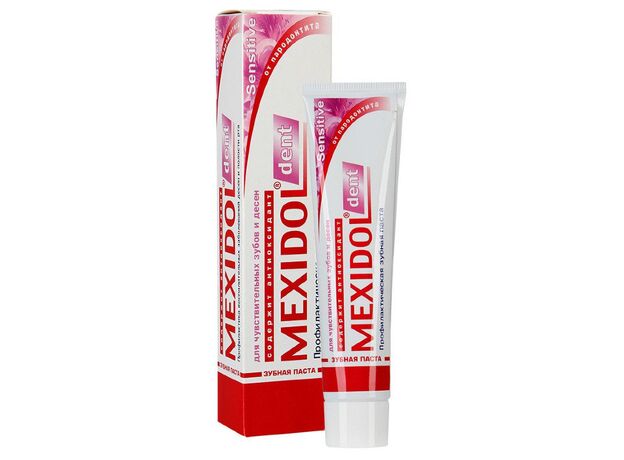 Зубная паста  Мексидол дент сенситив 100г, фото 