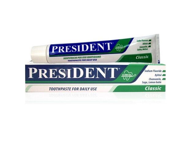 Зубная паста  Президент классик 100 мл, фото 