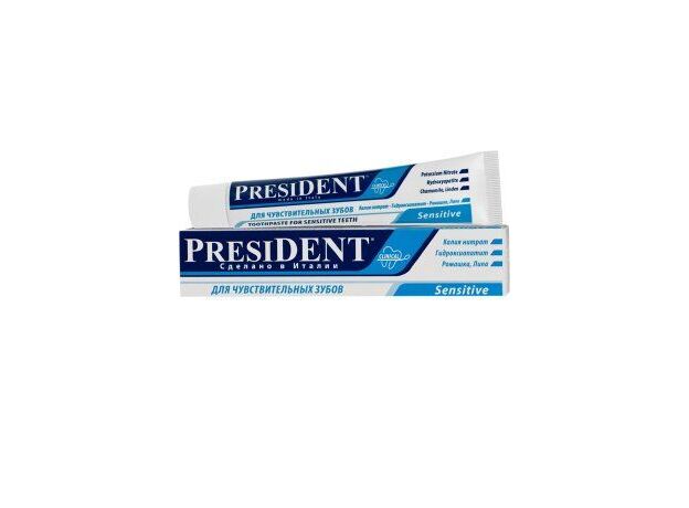 Зубная паста  Президент сенситив 100 мл для чувствит зубов, фото 