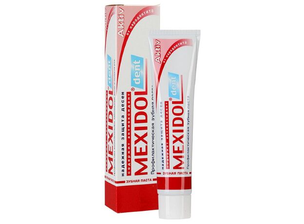 Зубная паста  Мексидол дент актив 100г, фото 