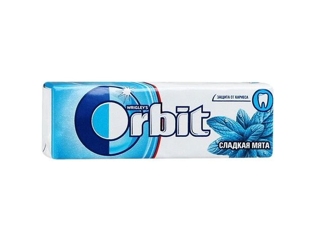 Жев резинка Орбит без сахара сладкая мята N10, фото 