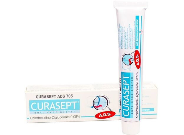 Зубная паста  Курасепт гелеобразная хлоргексидин 0,05% 70 мл, фото 