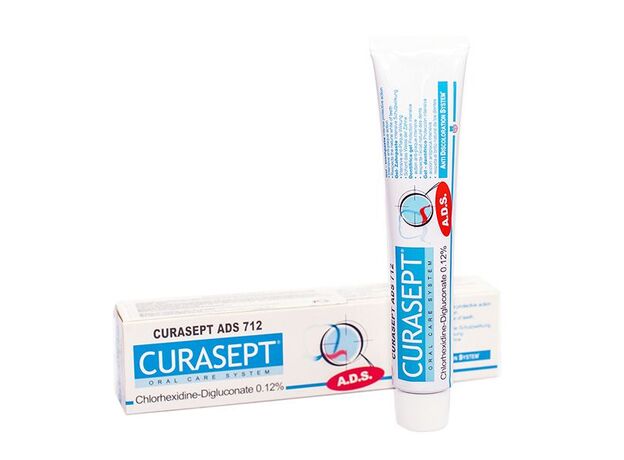 Зубная паста  Курасепт гелеобразная хлоргексидин 0,12% 70 мл, фото 