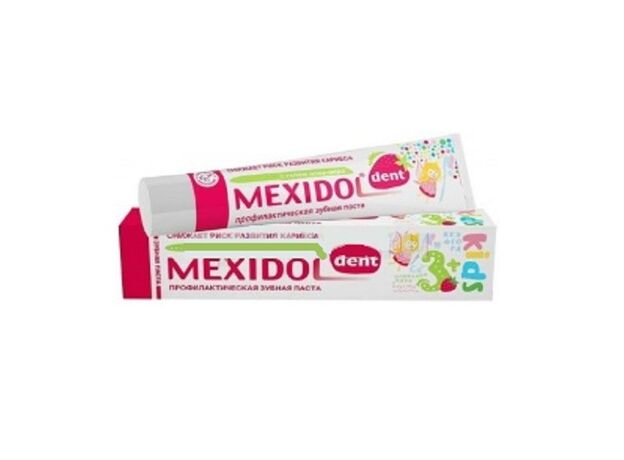 Зубная паста  Мексидол дент кидс 3+ 45г, фото 