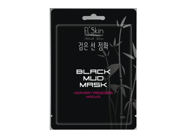 El'Skin Черная грязевая маска, фото 
