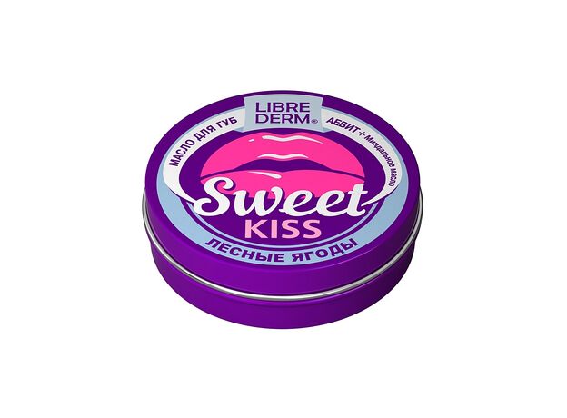 Либридерм Масло для губ SWEET KISS Лесные ягоды АЕвит + миндальное масло, 20 мл, фото 