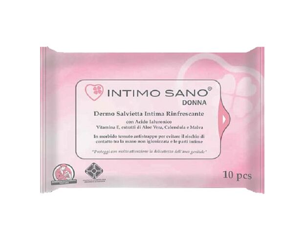 Intimo sano салфетки влажные для интимной гигиены N10, фото 