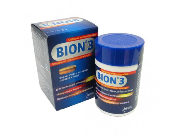 Бион 3 в таблетках 1,05г N30, фото 