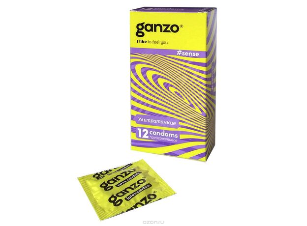 ГАНЗО Classic презервативы классические №12, фото 
