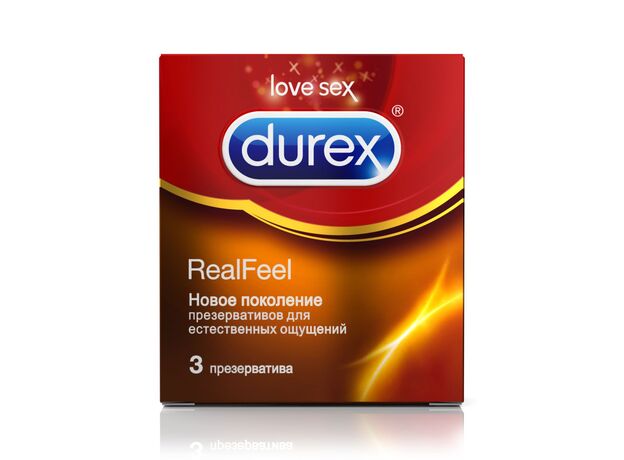 Презервативы Дюрекс real feel N3, фото 