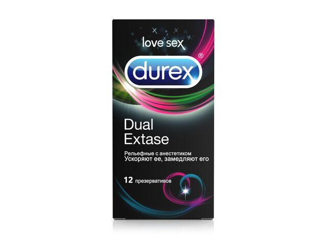 Презервативы Дюрекс двойной экстаз N12, фото 