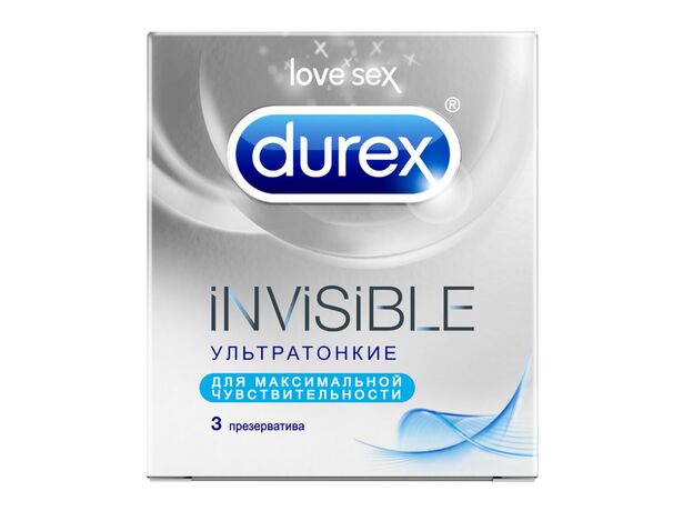 Презервативы Дюрекс инвизибл N3, фото , изображение 2