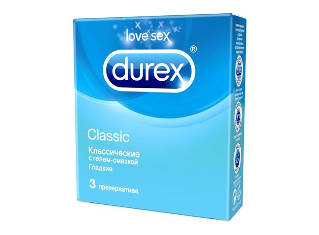 Презервативы Дюрекс классик N3, фото 