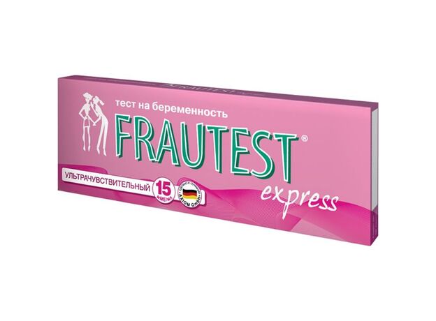 Тест на беременность Фраутест экспресс тест-полоска N1, фото 